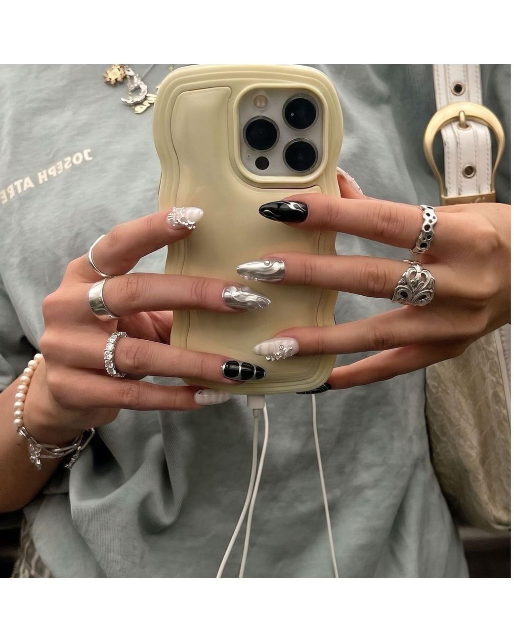 Gingin Metallic Lana Ring