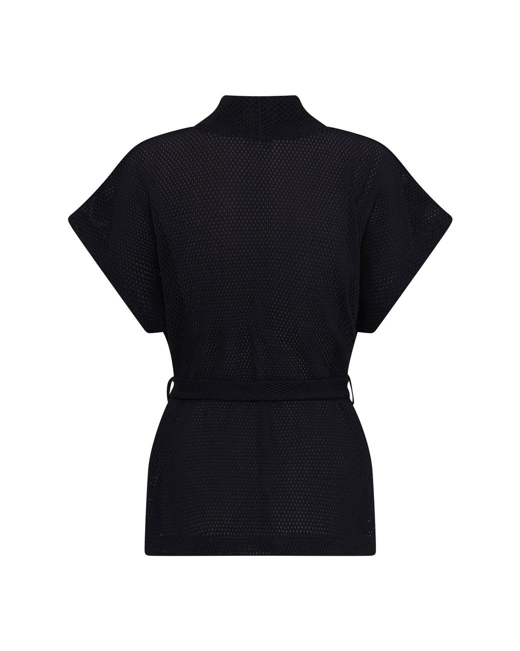 ARMS OF EVE Black Sardinia Wrap Top