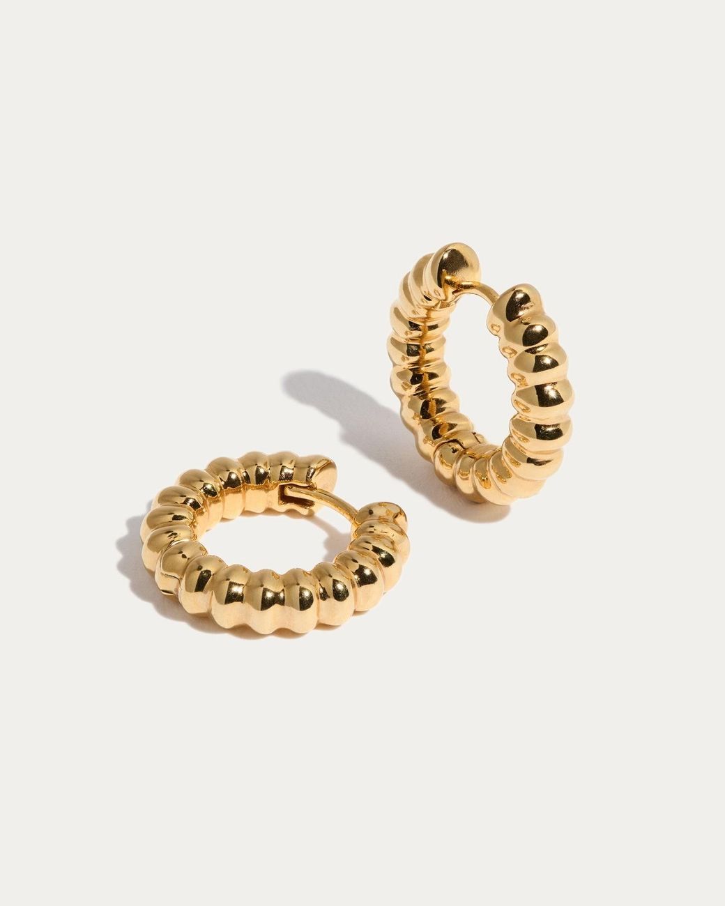 Stone Fruit Metallic Rind Hoops