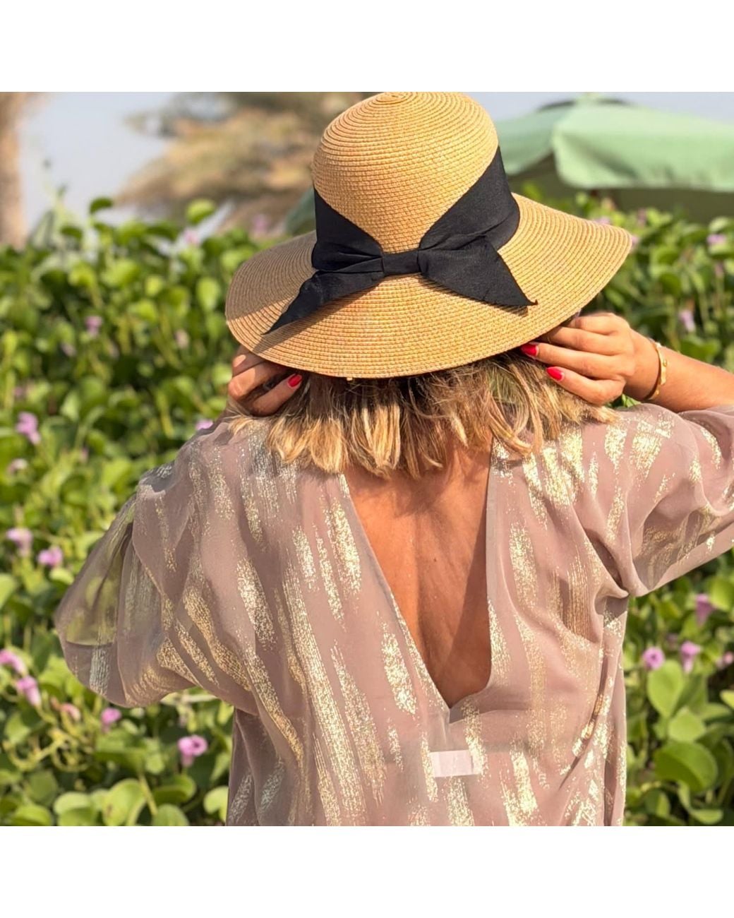 Belyed Handcraft Gray Amelda Beach Cover Up