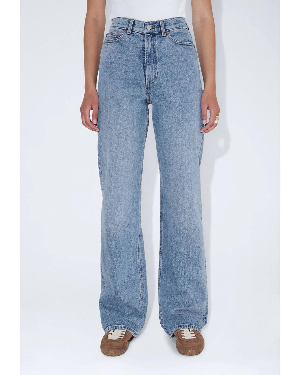 Dr. Denim Blue Echo High Straight