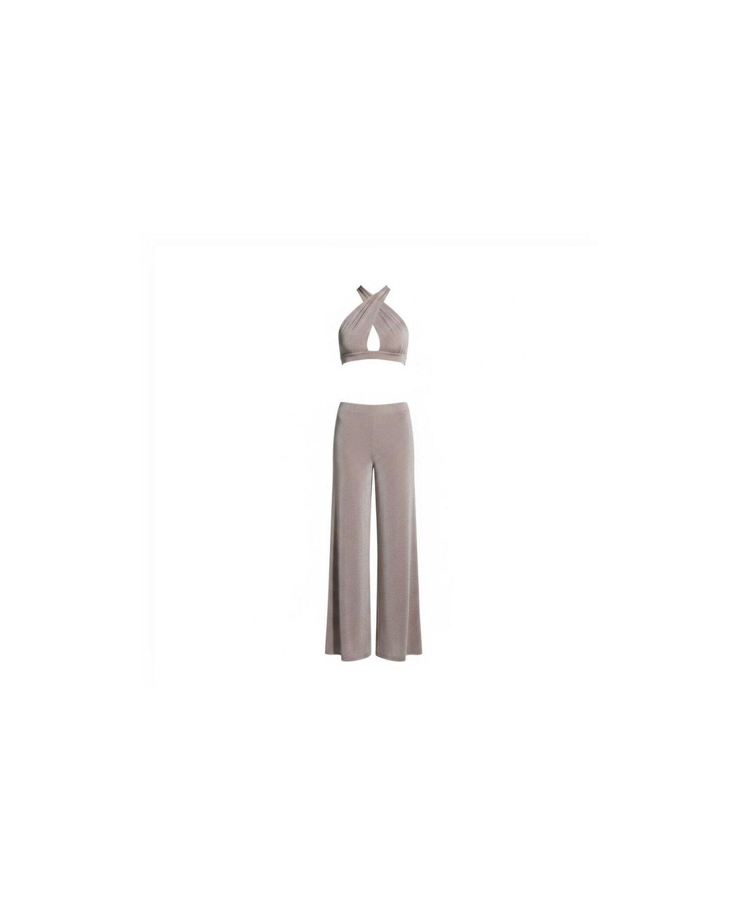 Suyty Metallic Capri Set
