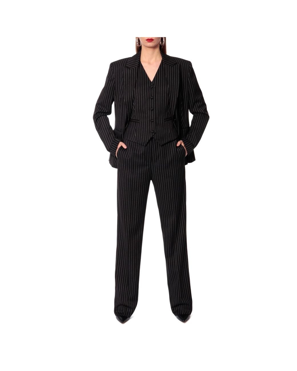 AGGI by HALEWSKI Black Hana Shadow Vest