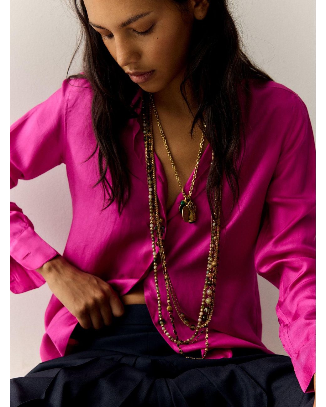 Sita Nevado White Pinyata Necklace