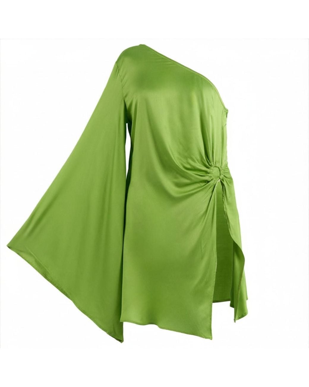 The Ethos Studio Green Gaia Top/Mini Dress