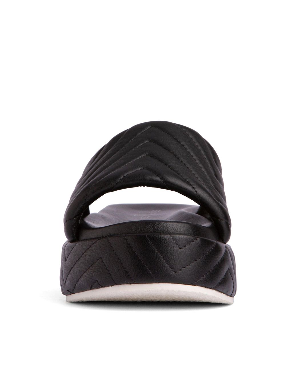 Beautiisoles by Robyn Shreiber Made in Italy Black Deedee Leather Platform & Wedge Comfortable Espadrille Work Beach Pool Slide Sandal