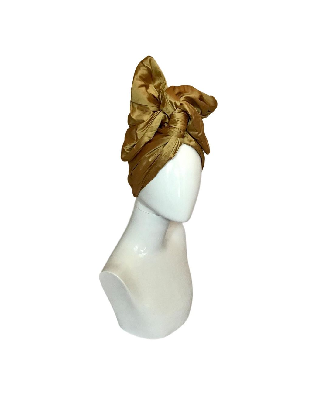 Romer Millinery Green Twisturban Turban