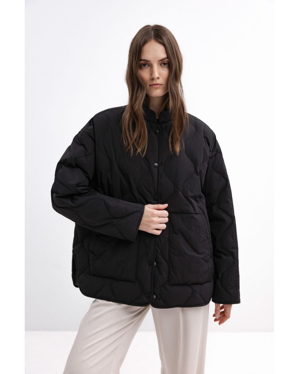 InAvati Blue Oversized Down Jacket