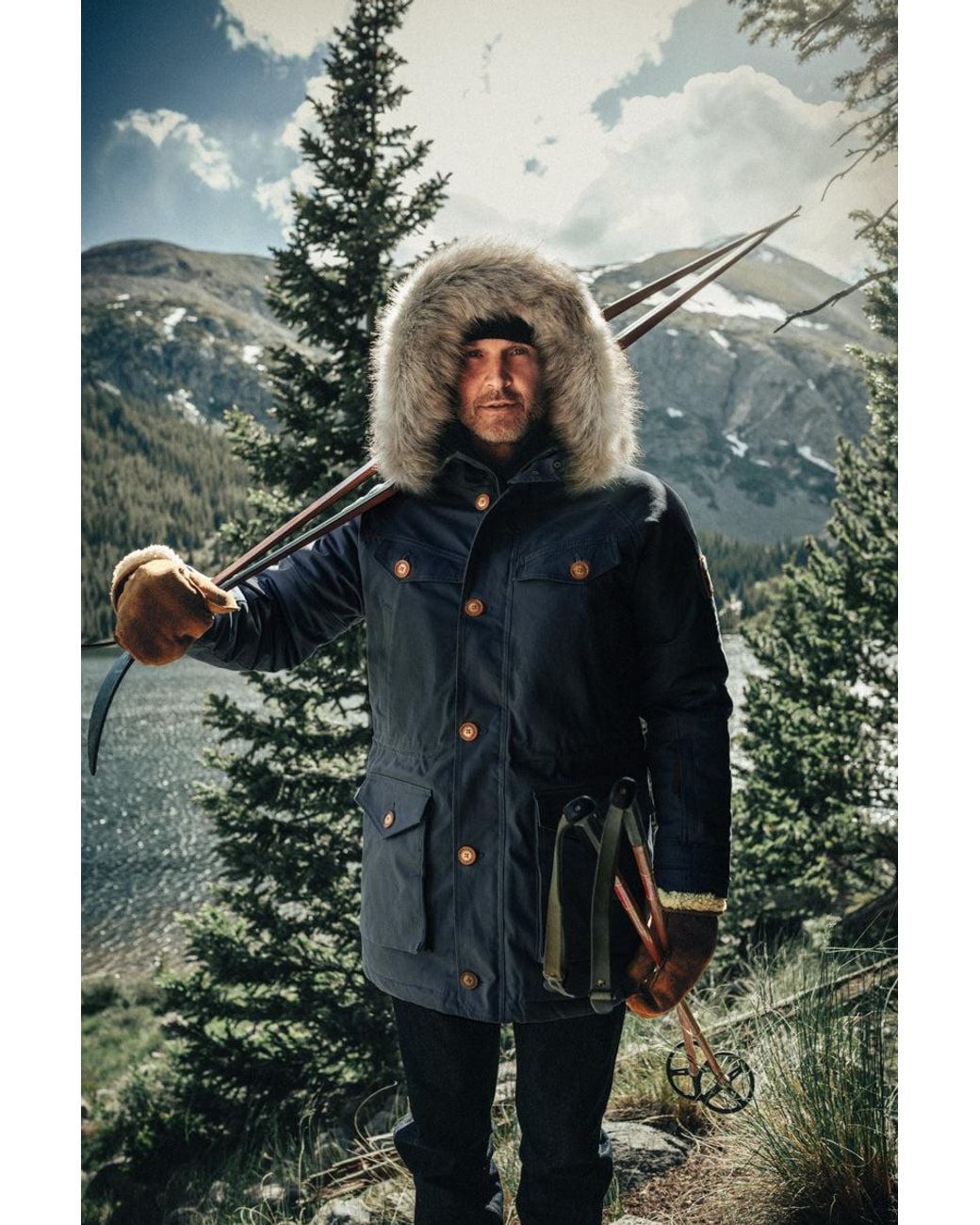 &SONS Trading Co Blue Ridge Snow Parka for men