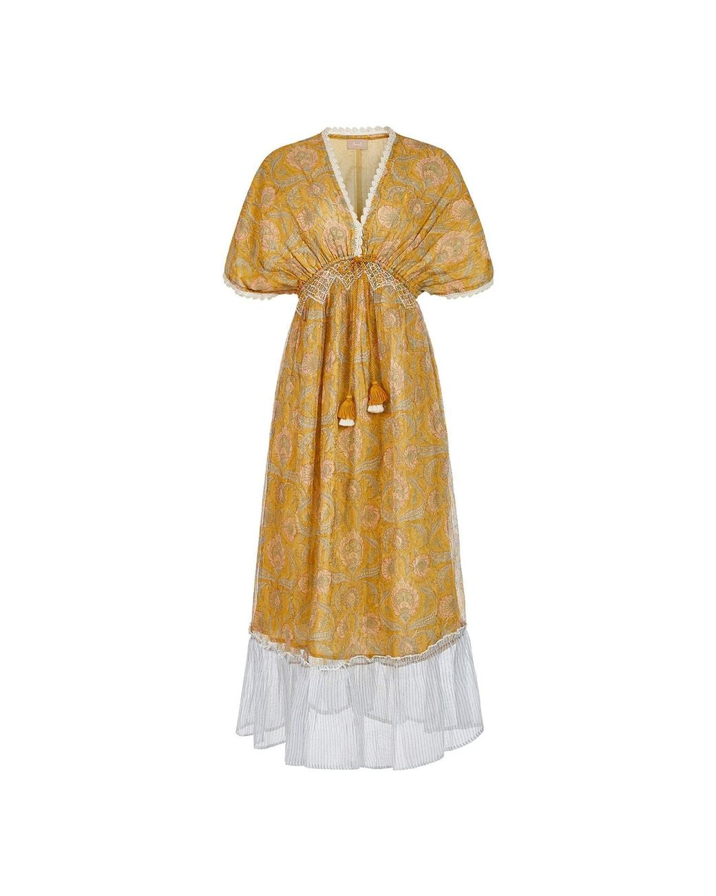 Liminal Metallic Surya Maxi Dress
