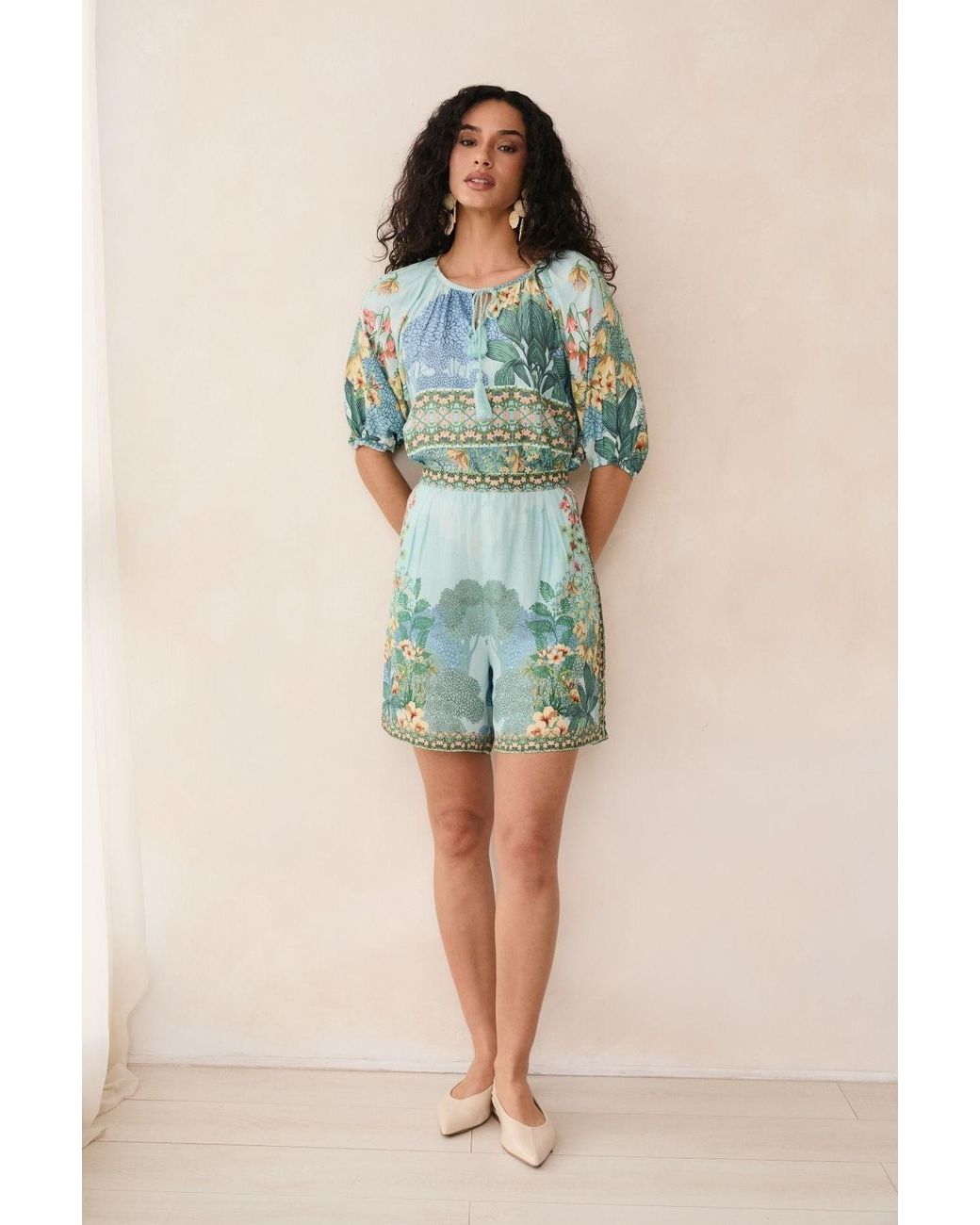 Raishma Blue Tracy Shirt