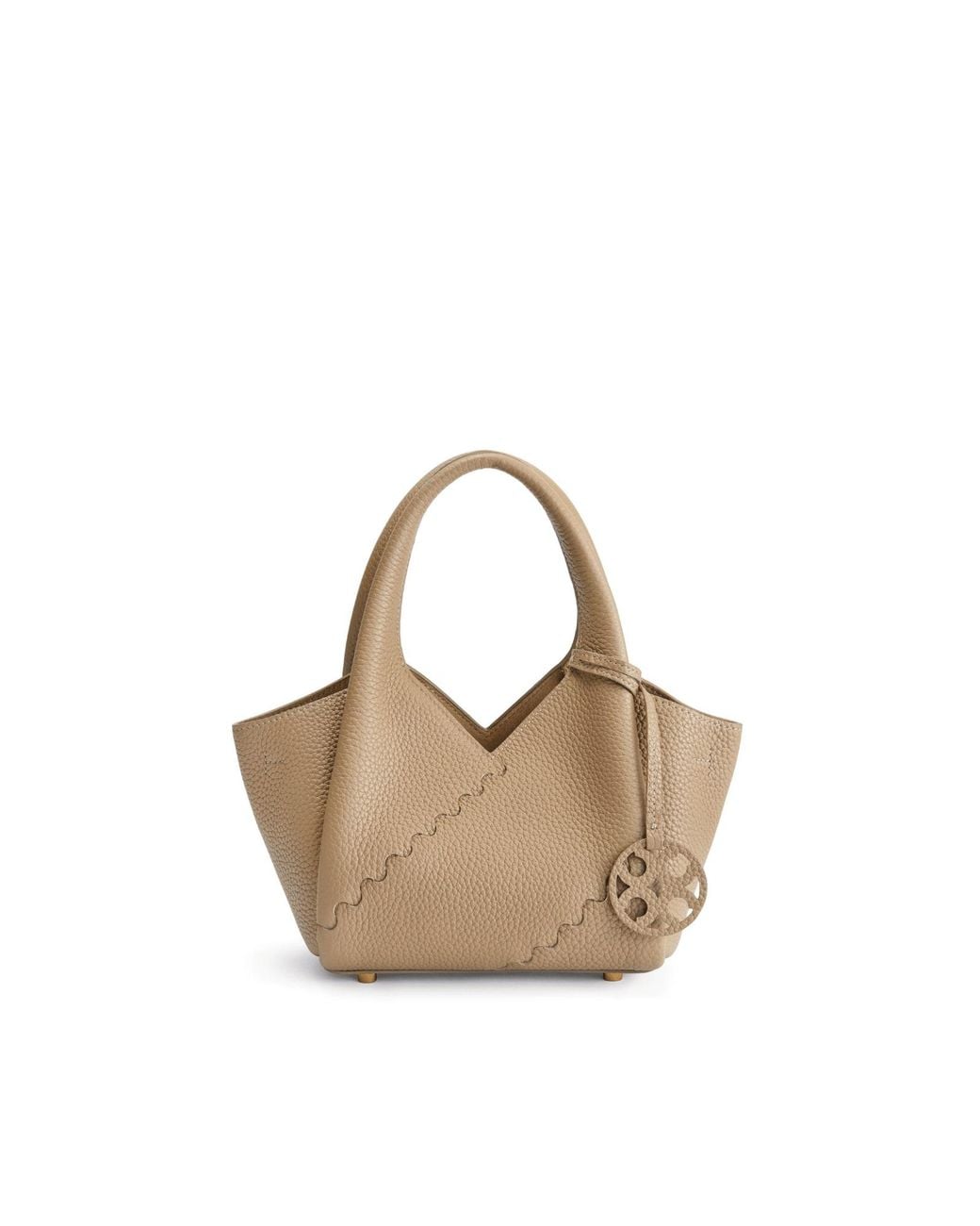 Orange Cube Brown Everyday Urban Tote