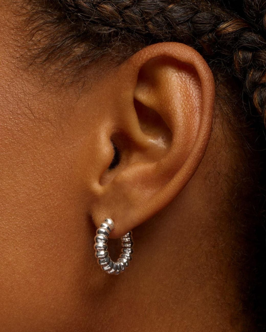 Stone Fruit Metallic Rind Hoops