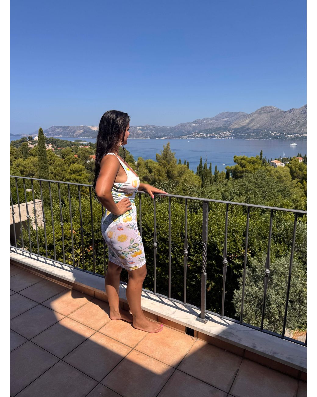 Plivati White Zora Mesh Skirt — Adriatic