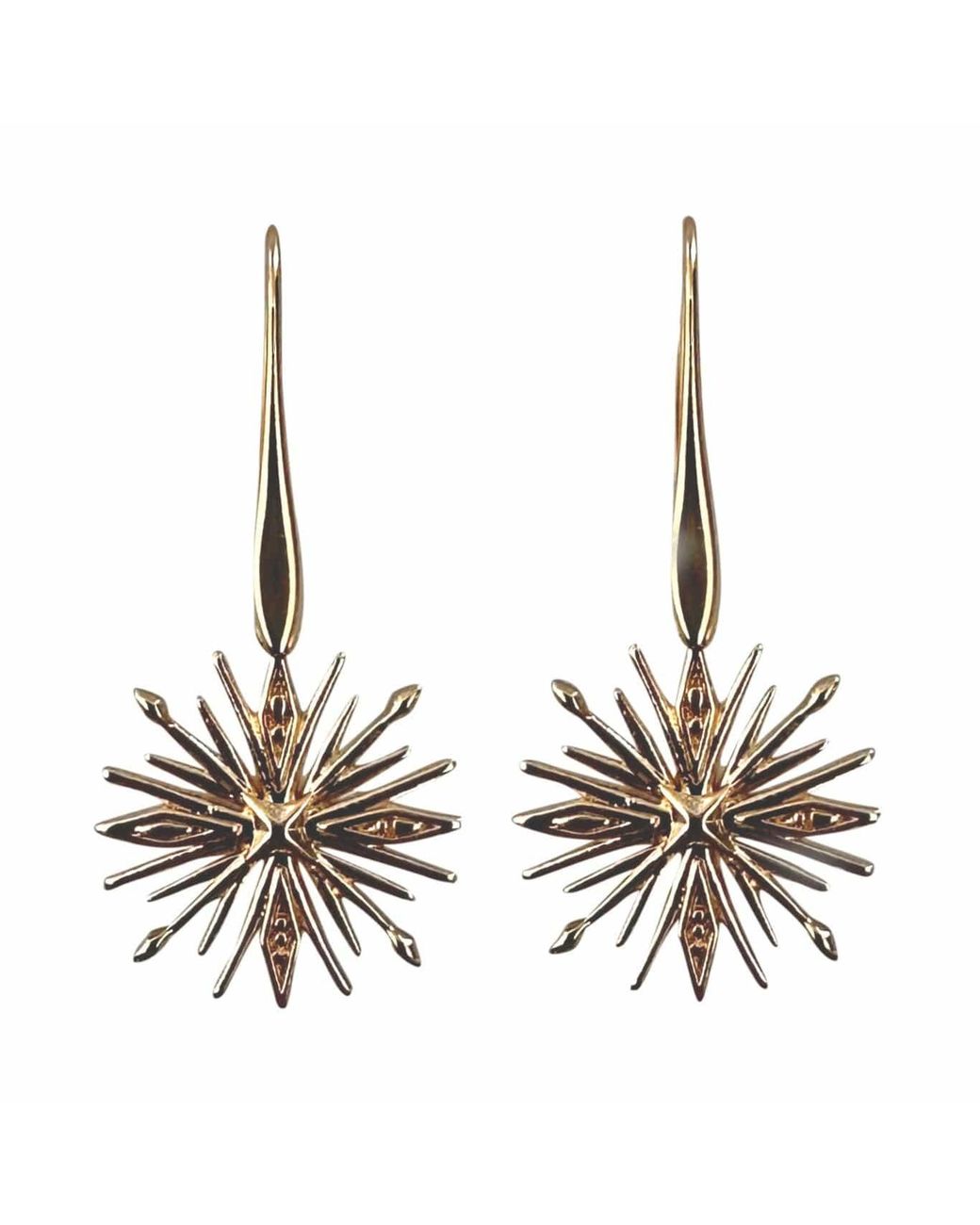IN CAUDA VENENUM Metallic Hoshi Earrings