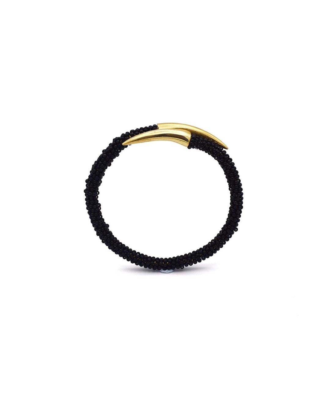 Lala Salama Black Shanga Bangle