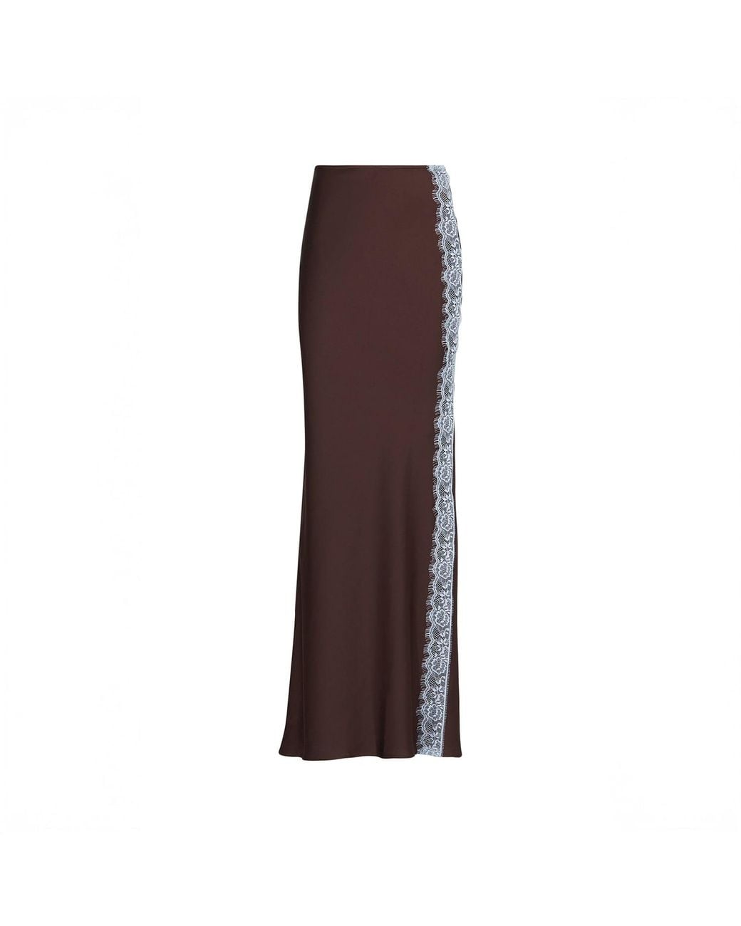 Herfetch Brown Espresso Lace Skirt
