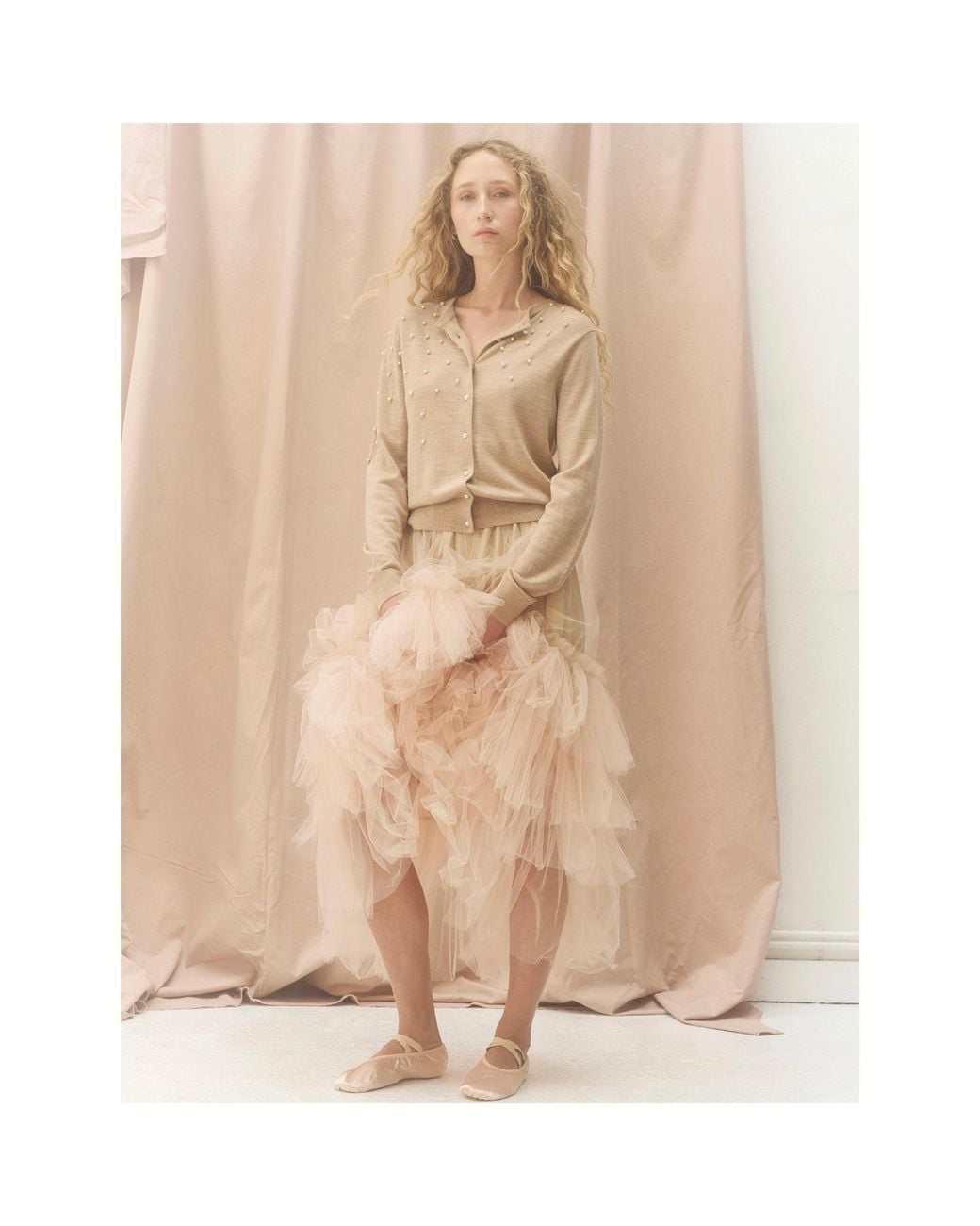 Lisa The Label Natural Ra Ra Tutu Skirt