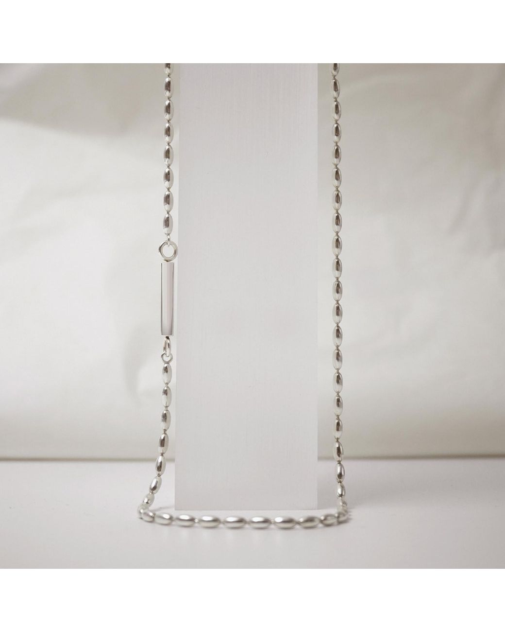 Kevin Thorne Jewellery Metallic Monolith Necklace for men