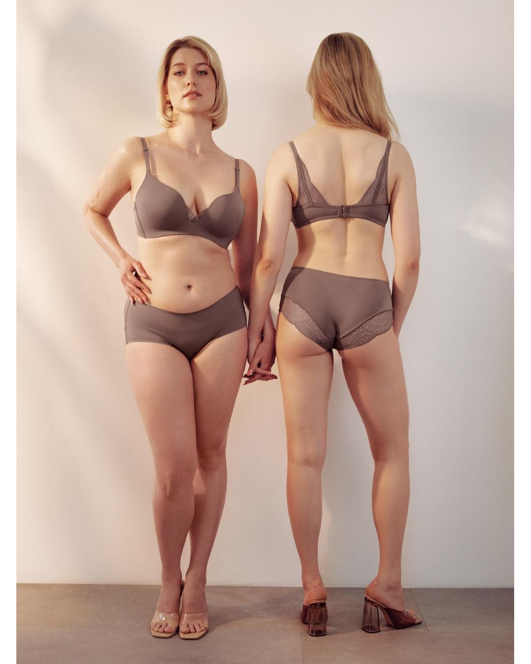 BonBon Lingerie Brown Charlotte Full Brief