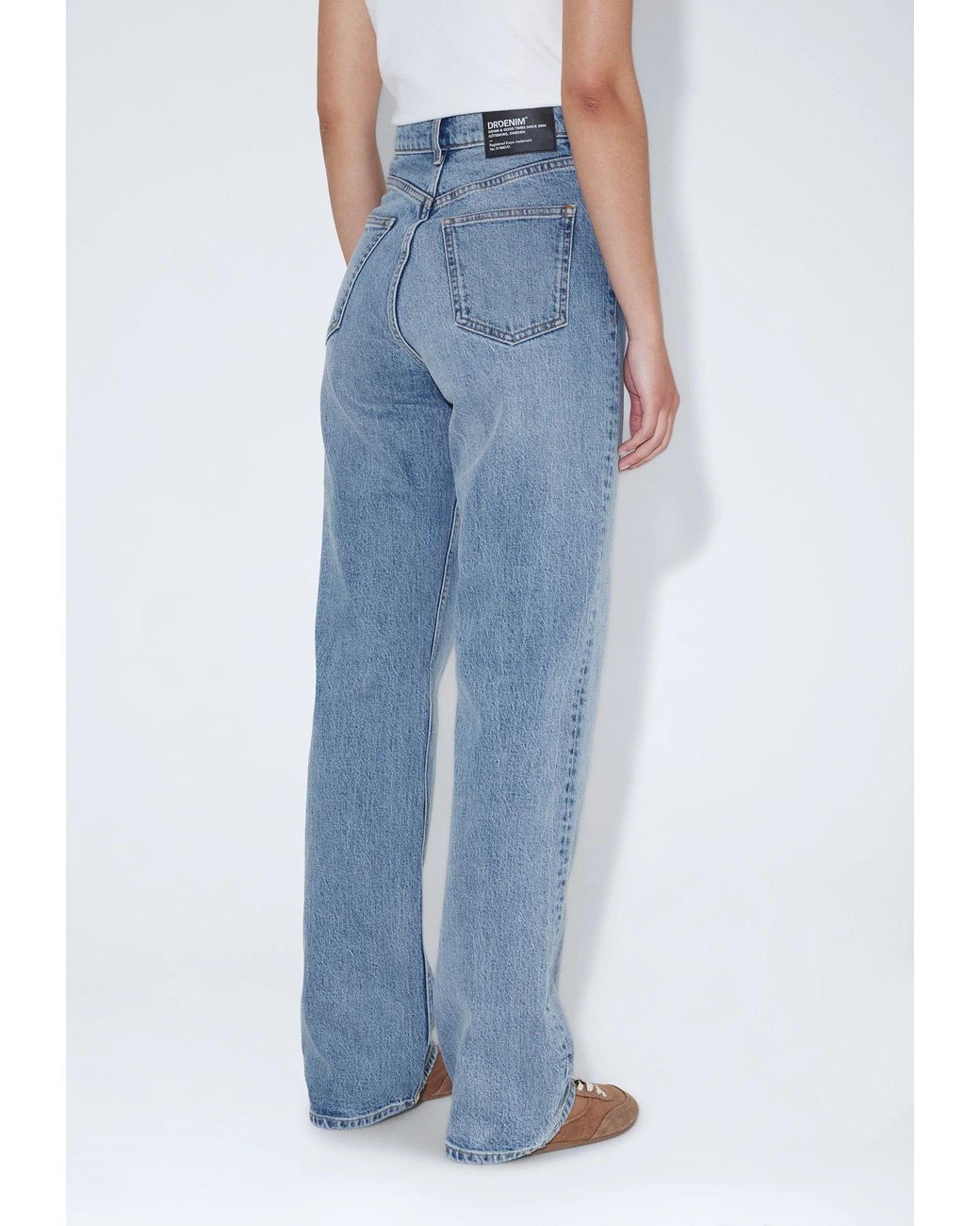 Dr. Denim Blue Echo High Straight
