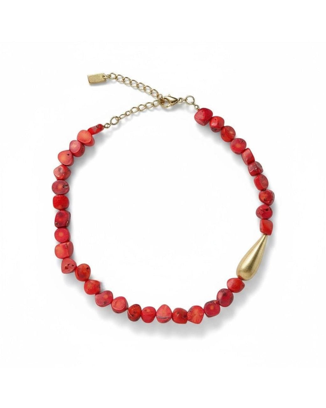 La Pluie Jewellery Red Goccia Necklace