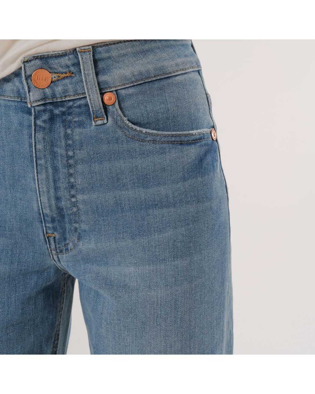 Her & Glory Blue Mary Slim Straight Leg