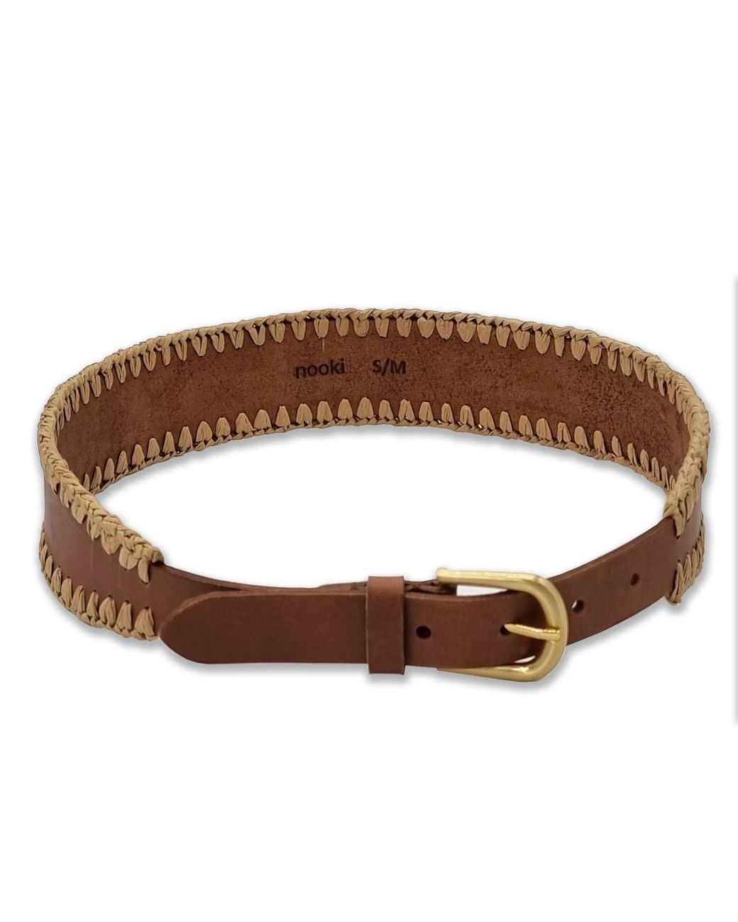 Nooki Design Brown Bayswater Belt