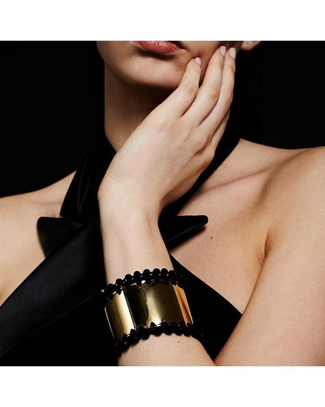 PINAR OZEVLAT Yellow Ivy Cuff