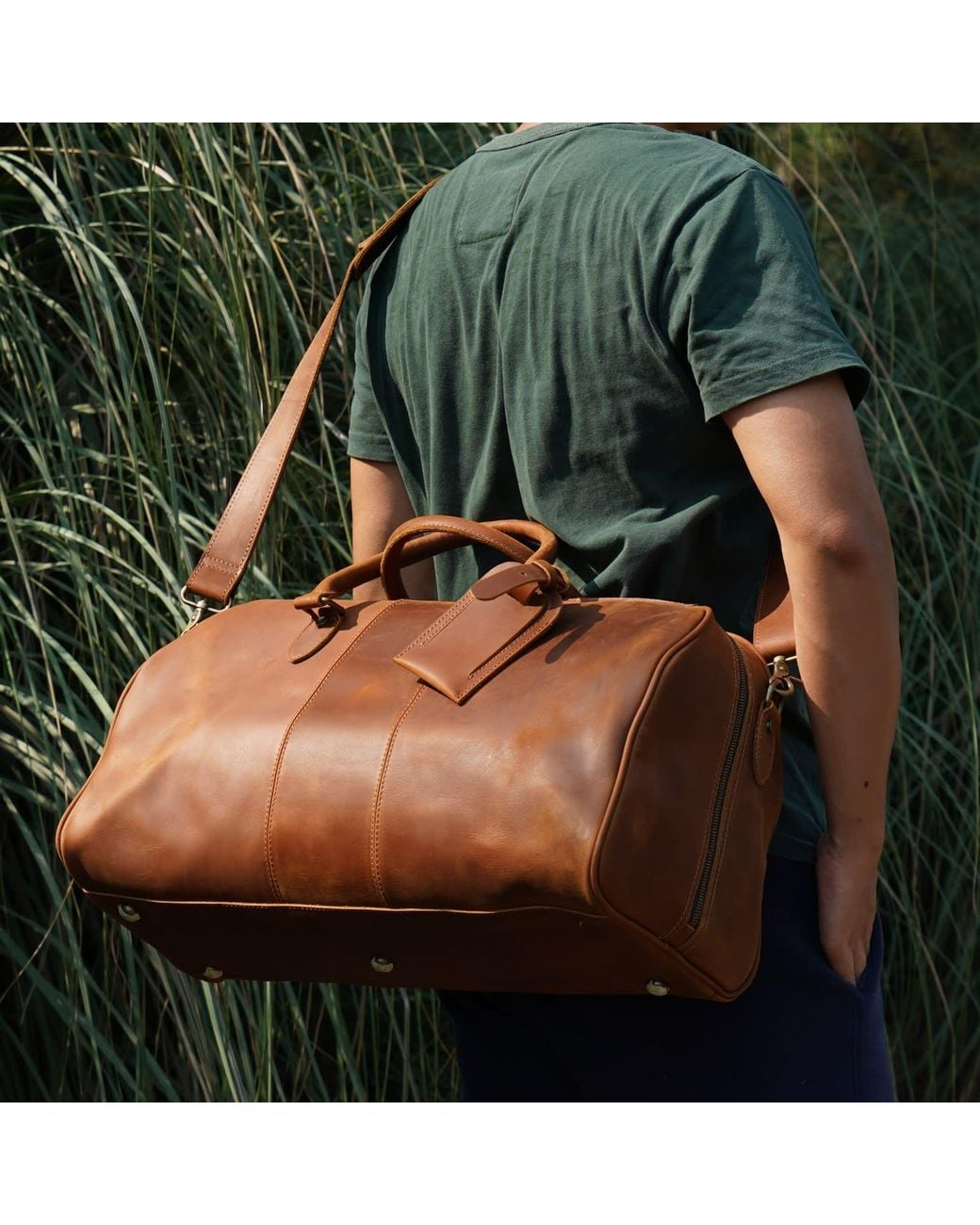 Touri Brown Worn Look Weekender