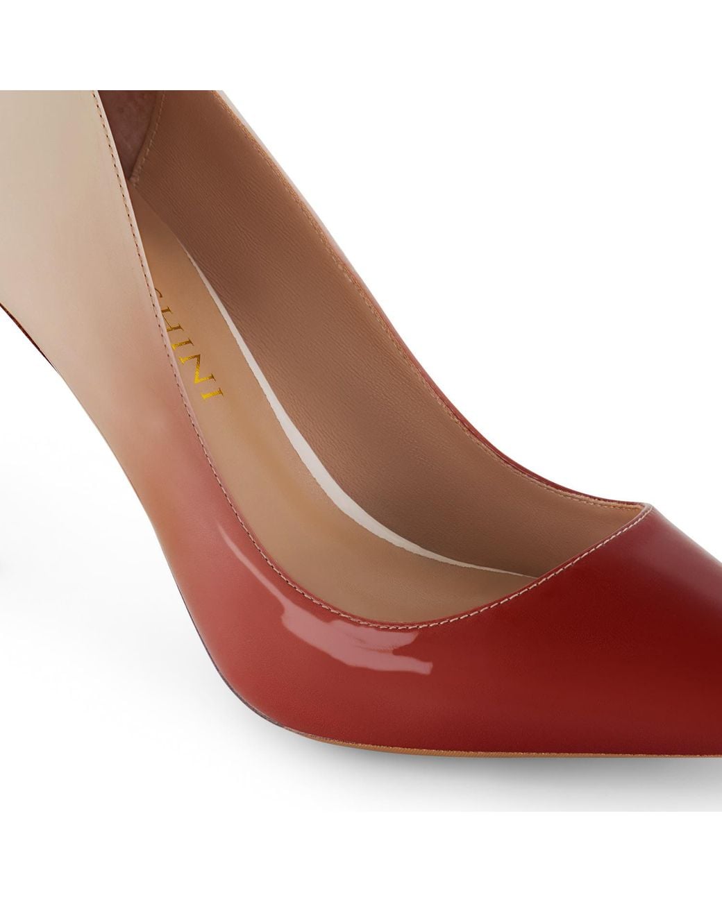 Subashini Heels Brown Crimson Dusk