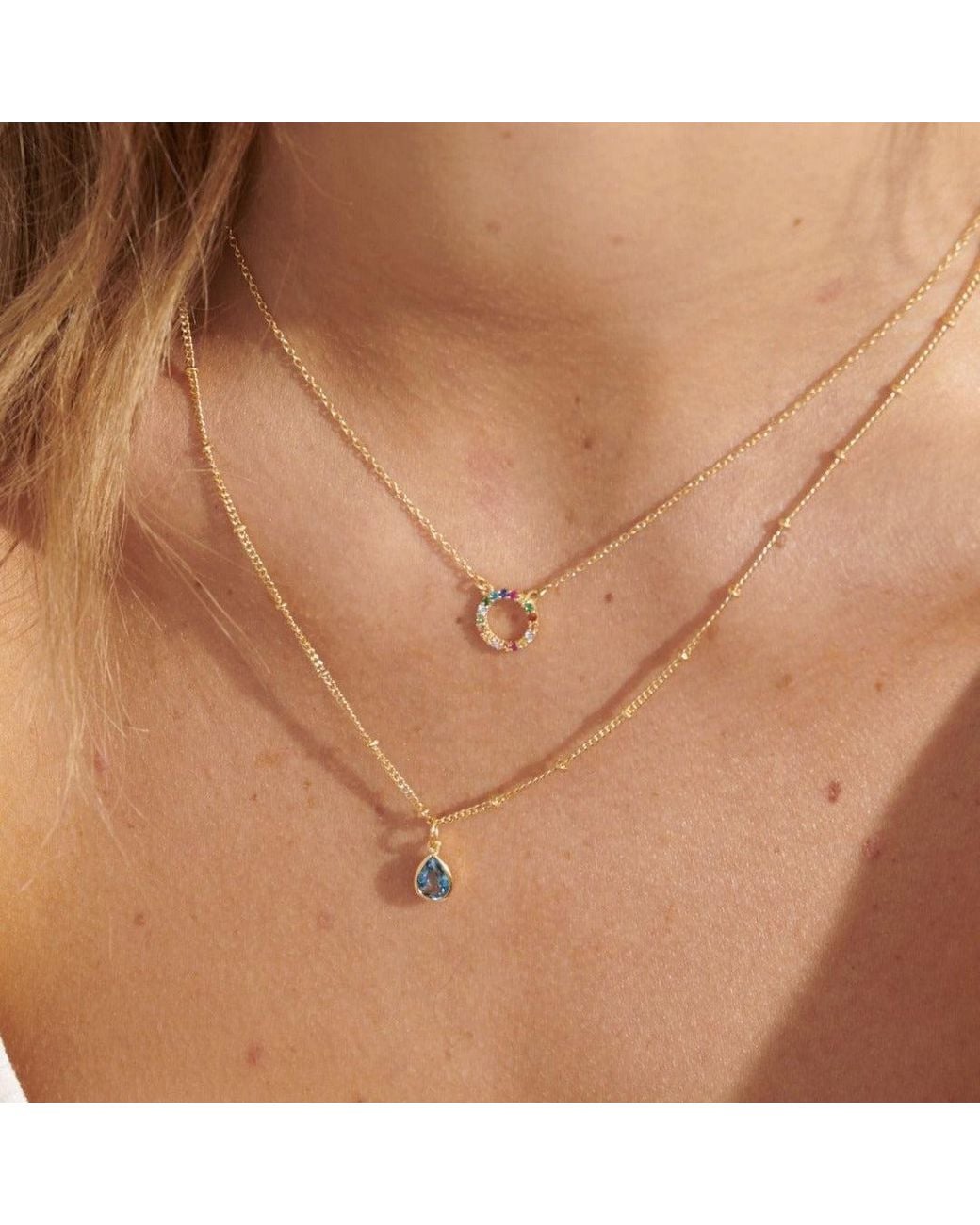 With Love Darling Metallic Partnership Necklace