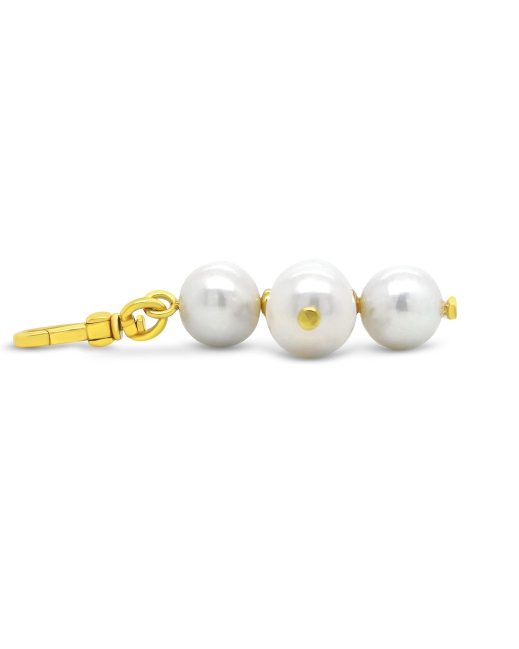 GEM BAZAAR Metallic Bottony Pearl Cross
