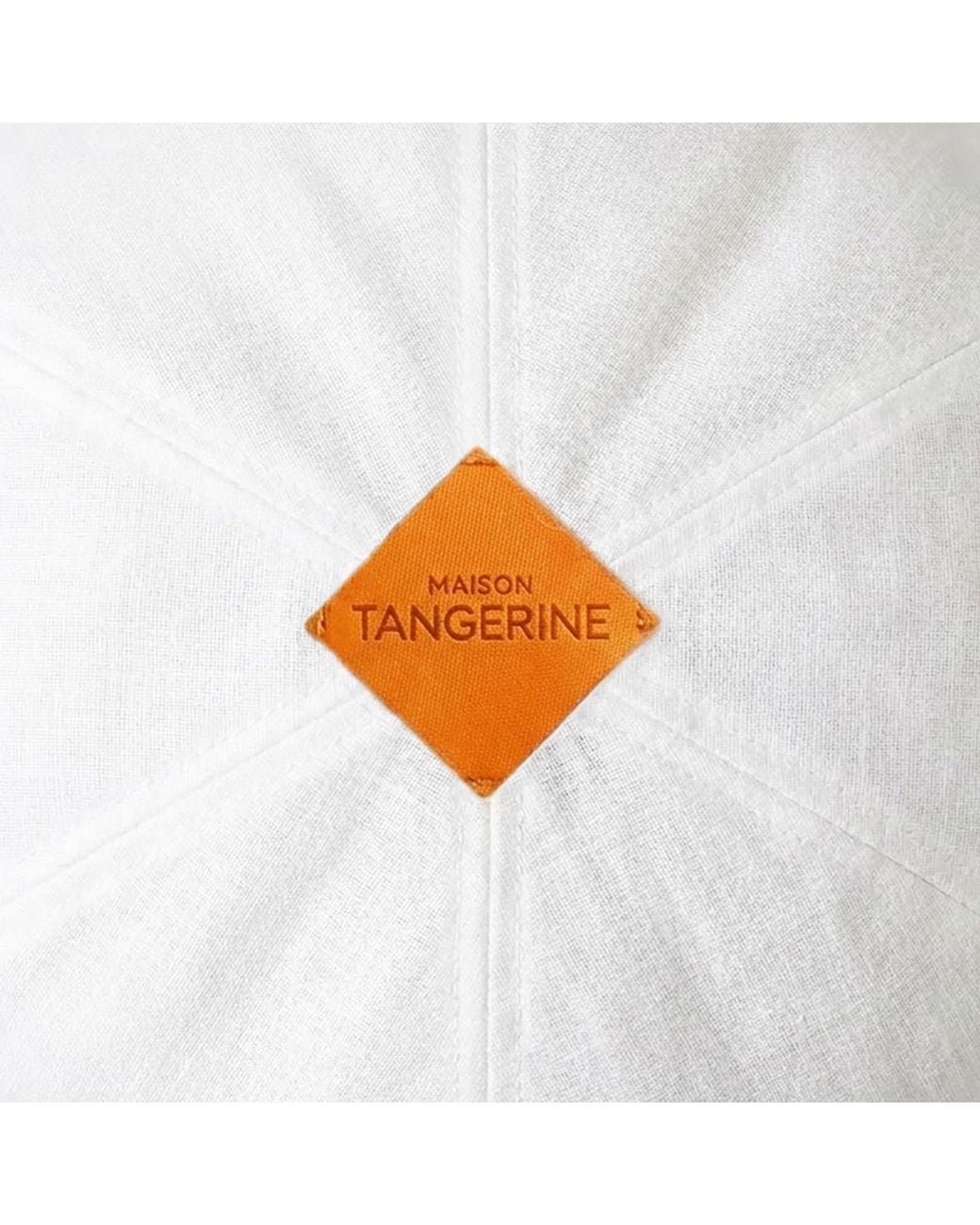 Maison Tangerine Blue Terry Cotton Baseball Cap Sea Moss for men