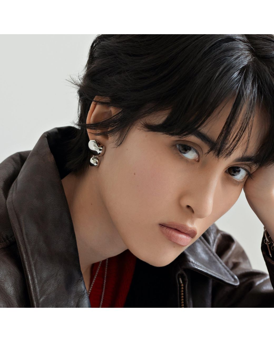 Biko Jewellery Metallic Franca Studs