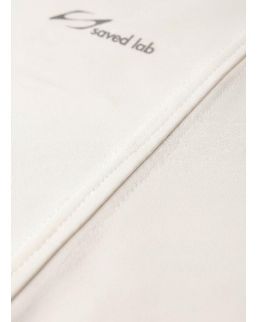 Saved Lab White Mission Tee for men