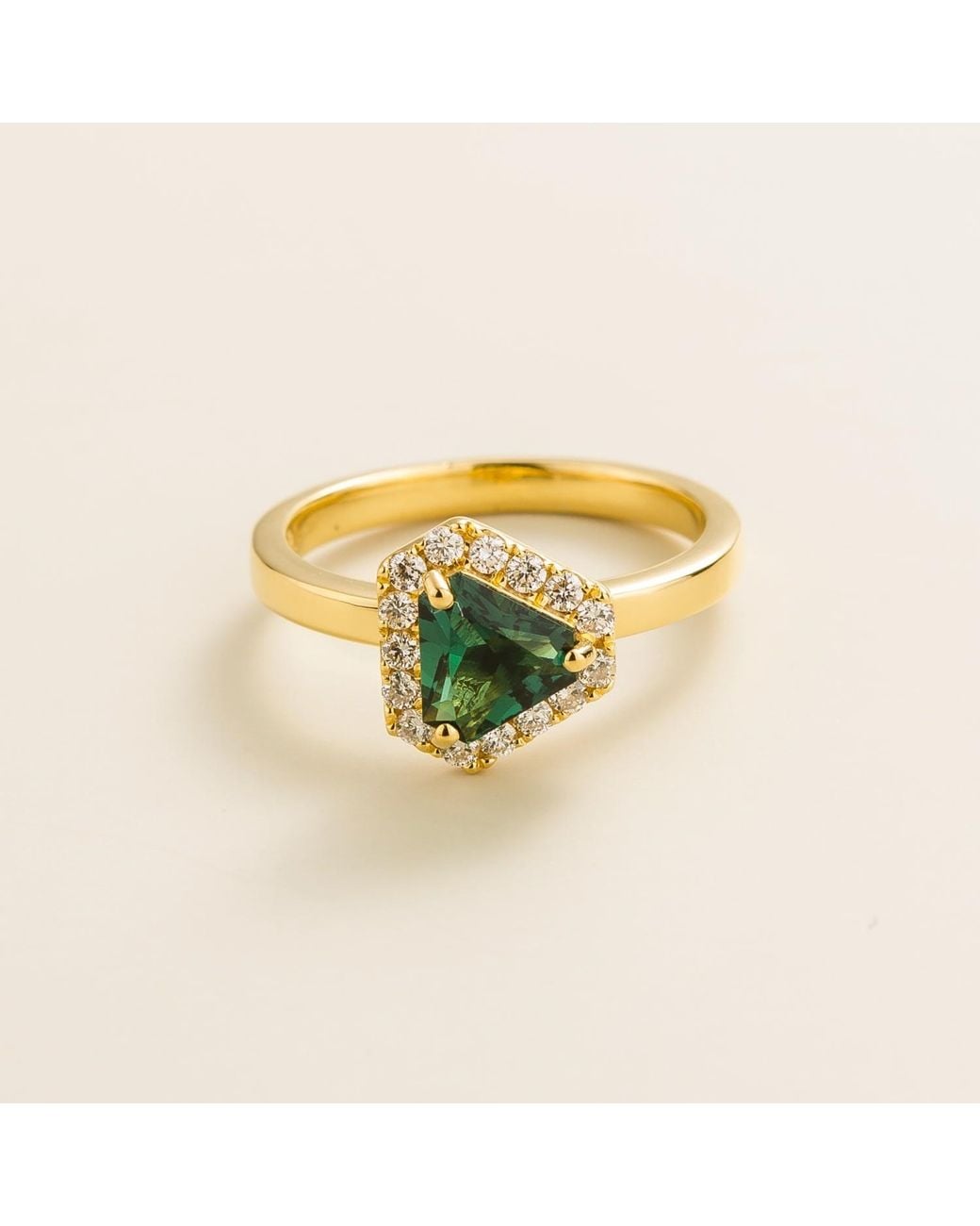 Juvetti Yellow Diana Ring