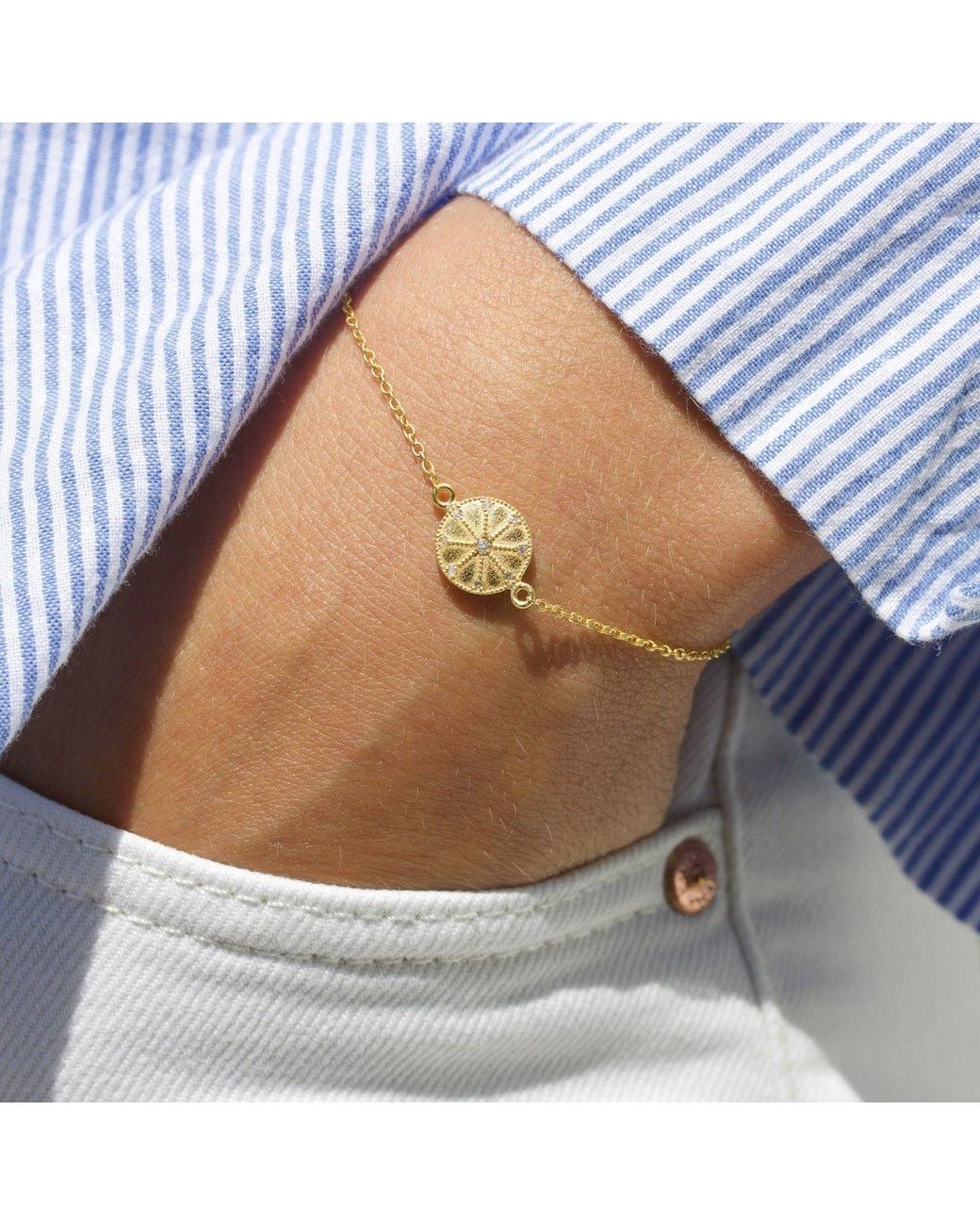 With Love Darling Metallic Energy Bracelet