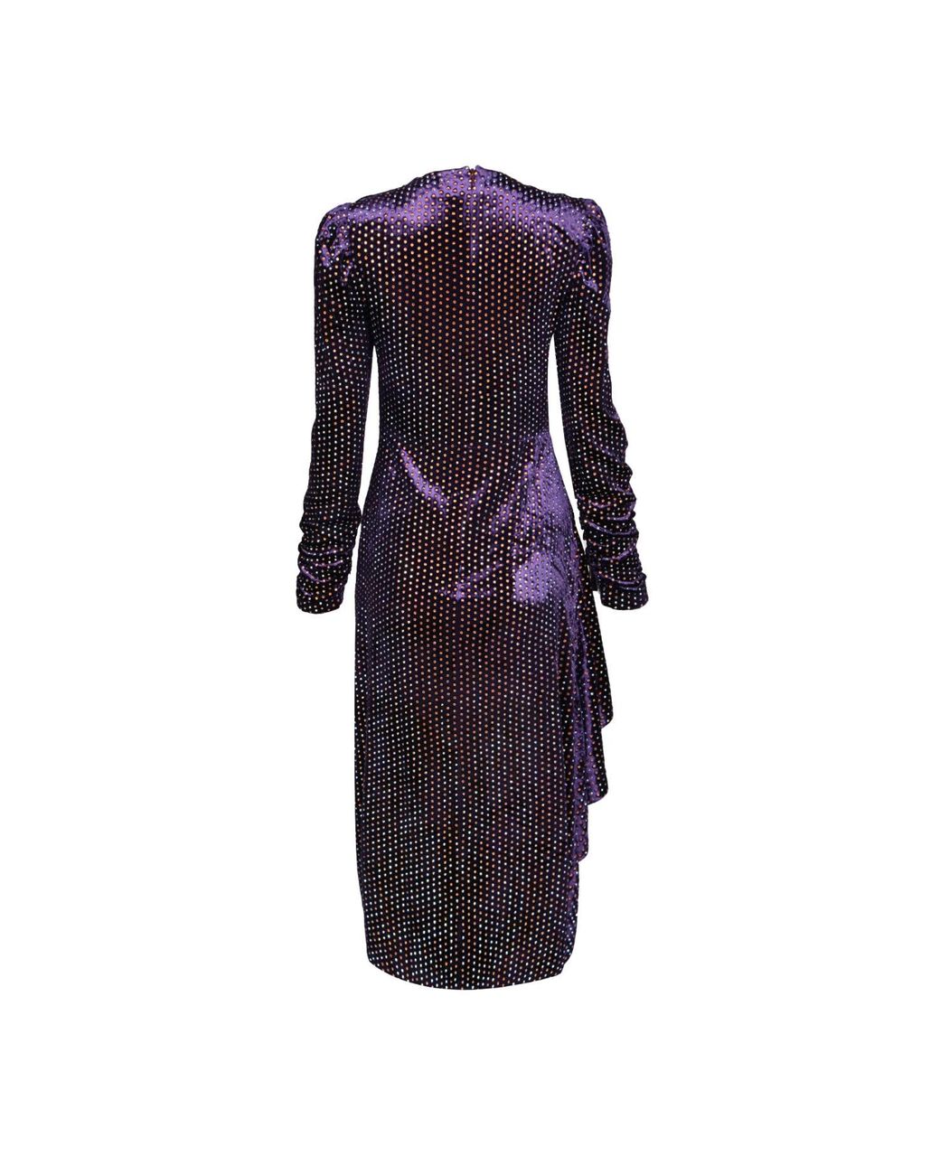 RUE AGTHONIS Purple Digestif Dress