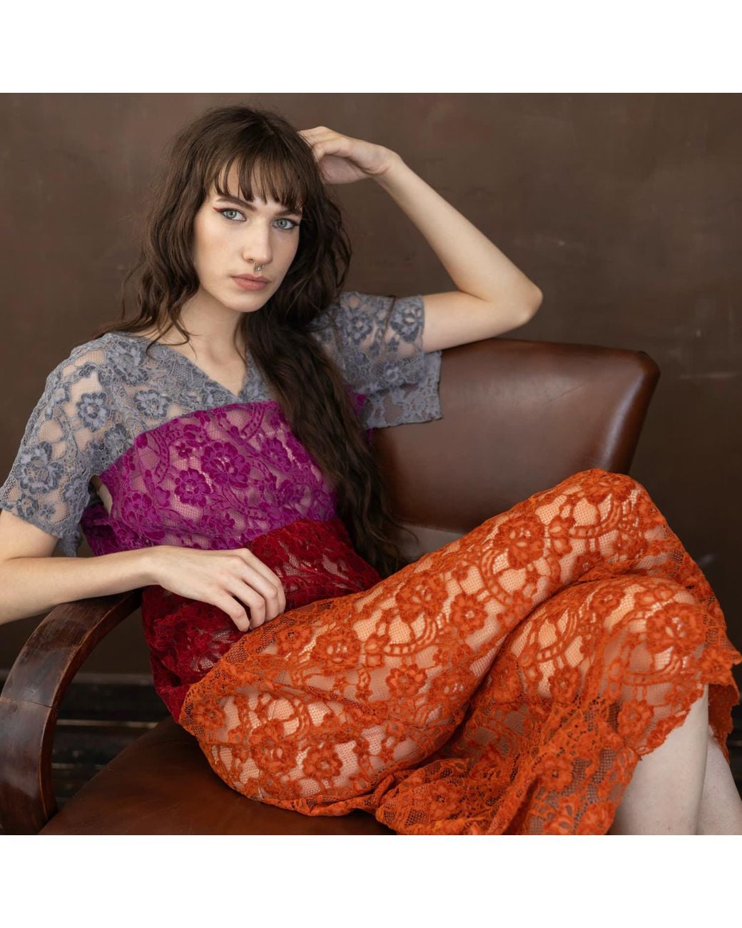 ARTISTA Red Flirt Maxi Dress