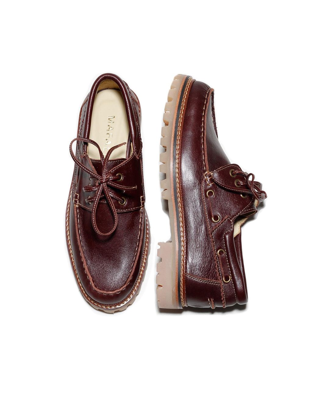 Mafalda Brown Donatela Boat Shoes