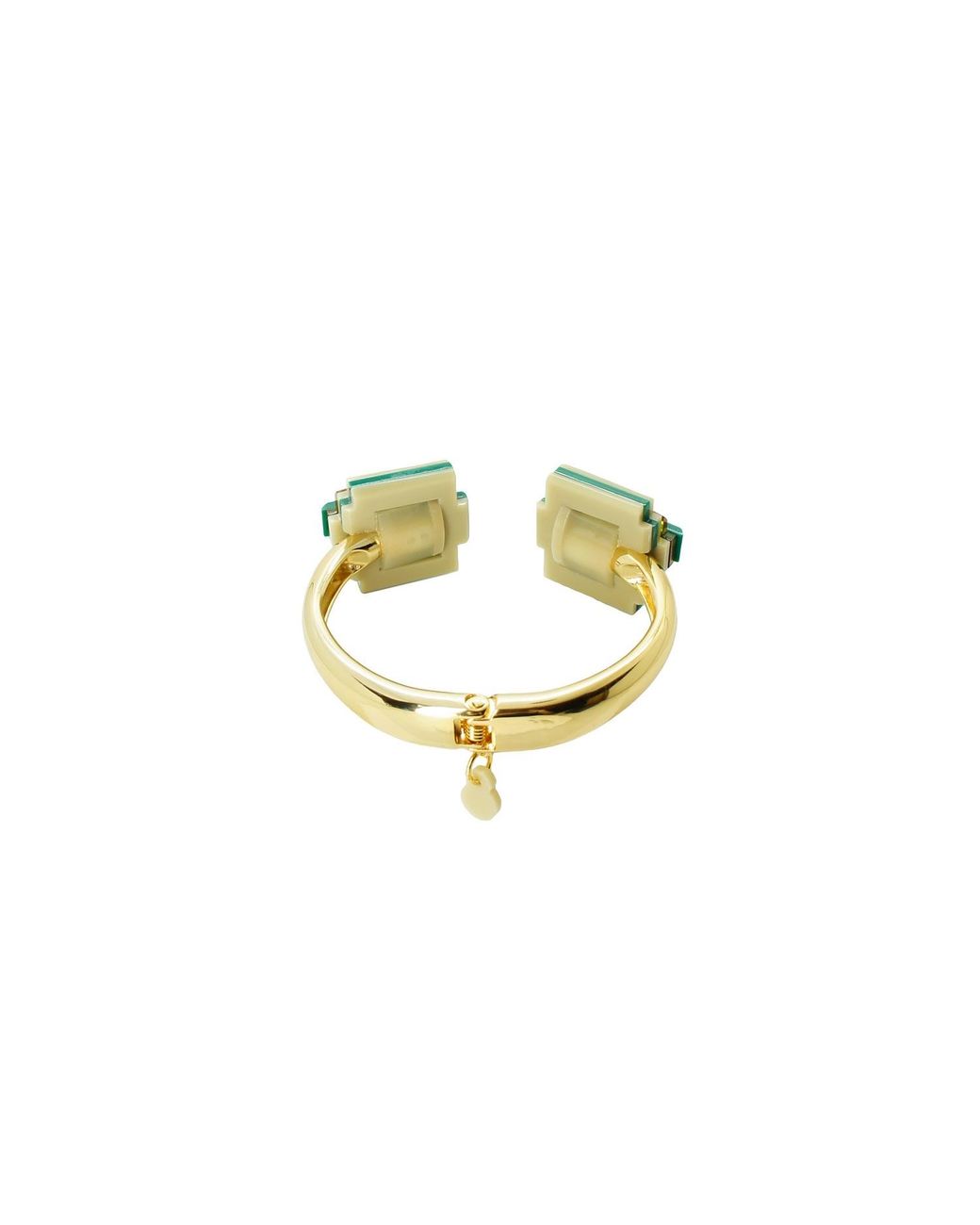 Gissa Bicalho White Bracelet Trapeze
