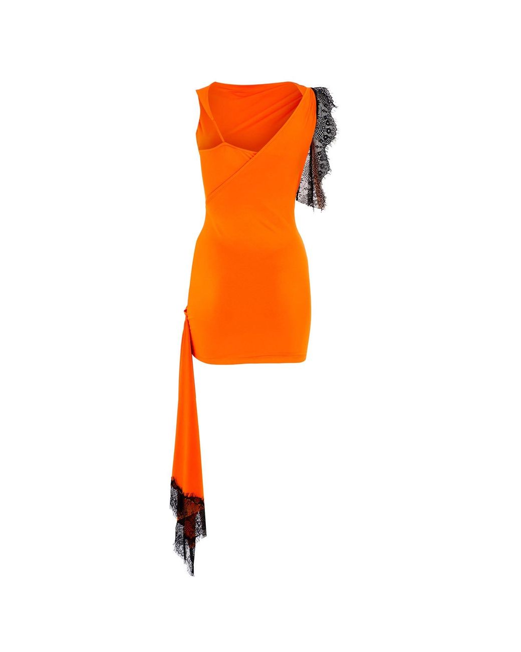 Herfetch Orange Mini Mango Tango Dress