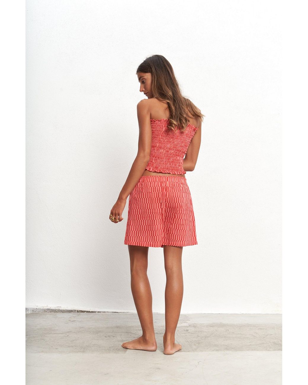 Par & Escala Red Matilda Boxer