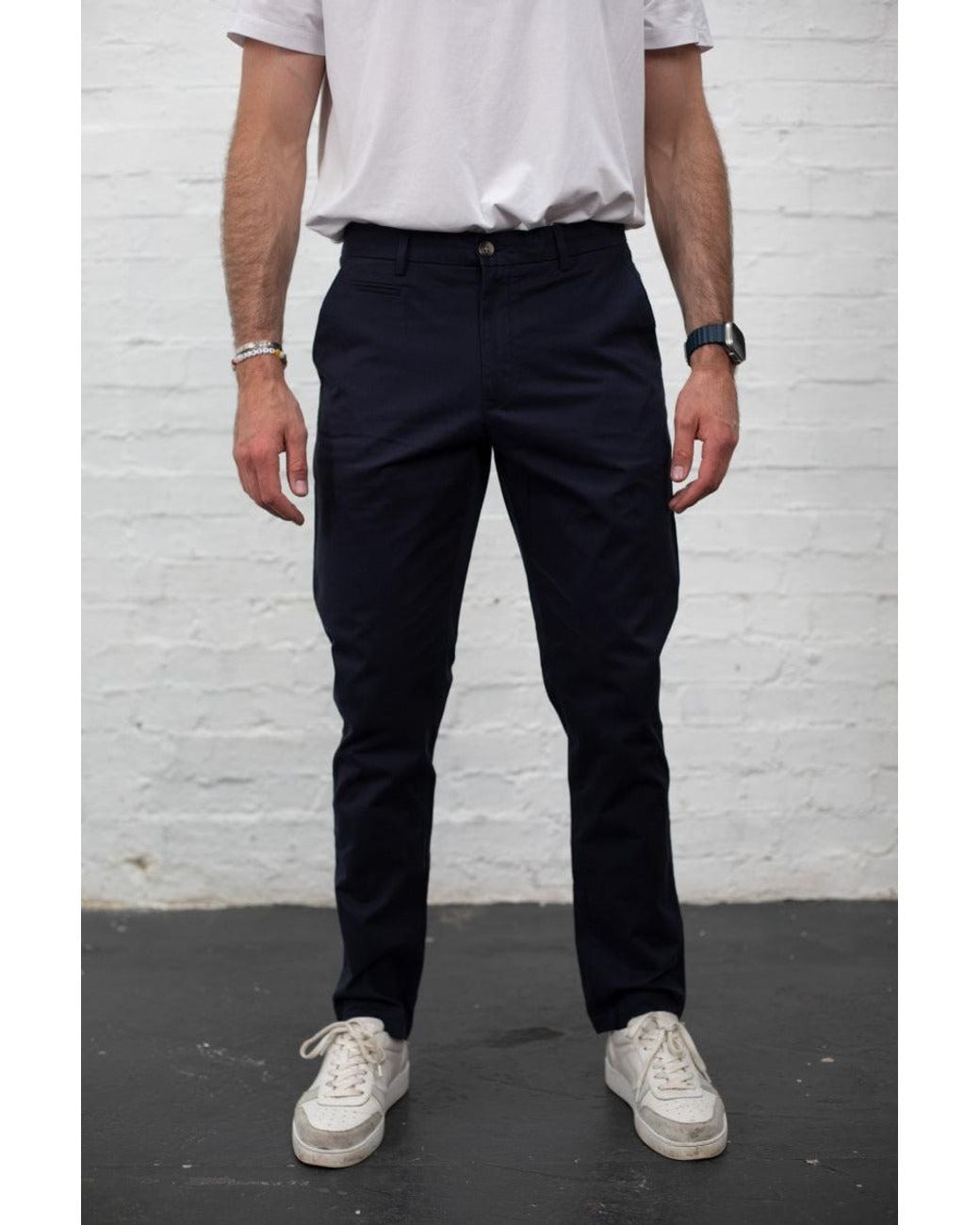 Guards London Blue Tailored Chinos for men