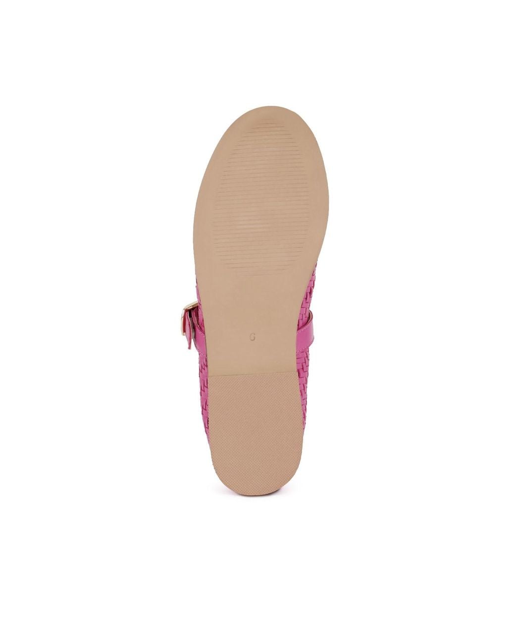 Rag & Co Purple Nazuka Real Leather Mary Janes