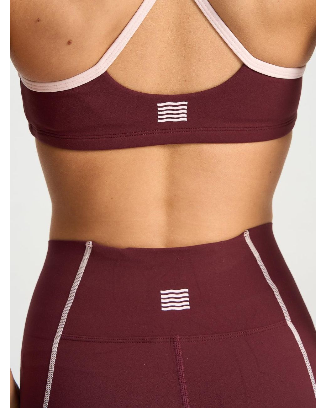 Bondi Active Red Strappy Scoop Bra
