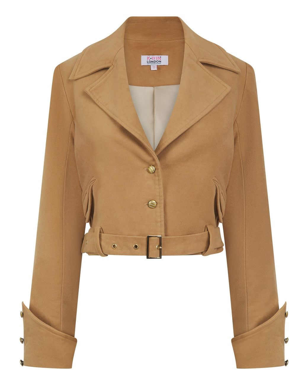 K-Win London Natural Classic Moleskin Jacket