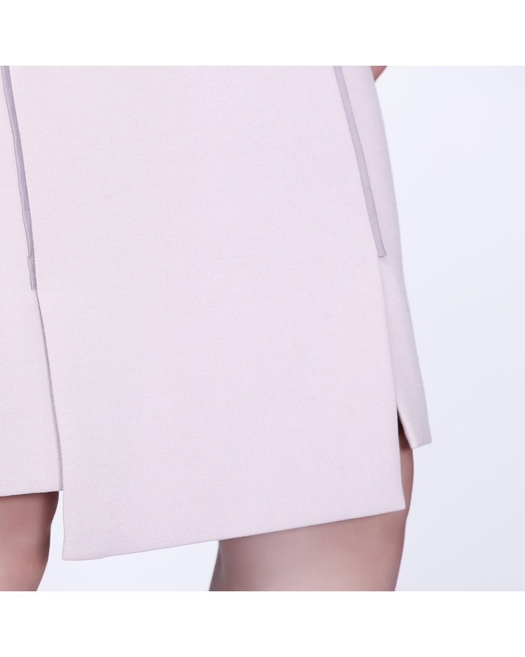 Smart and Joy Pink Structured Sleeveless Dress