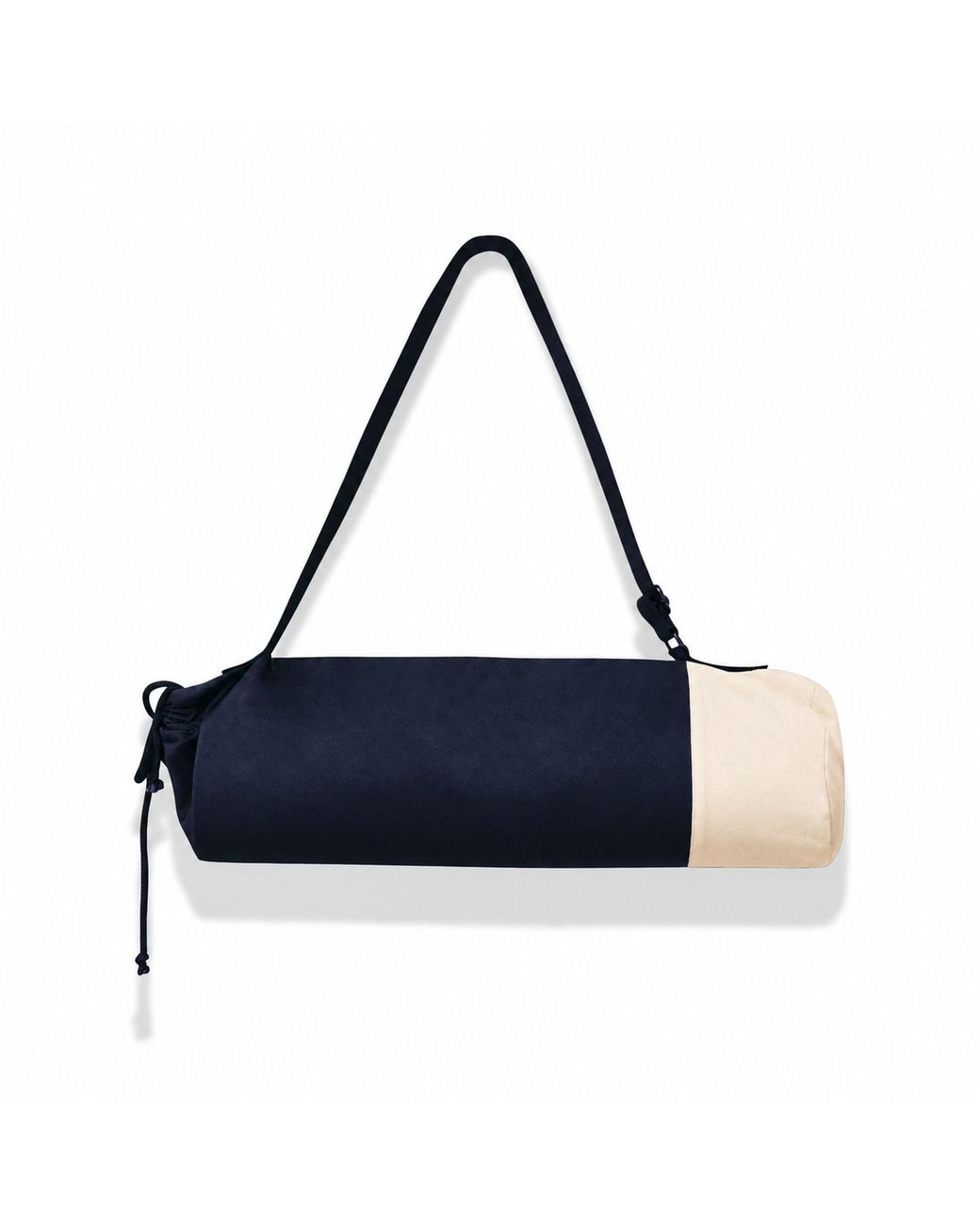Kedgeree Design Blue Cotton Yoga Bag With Adjustable Strap